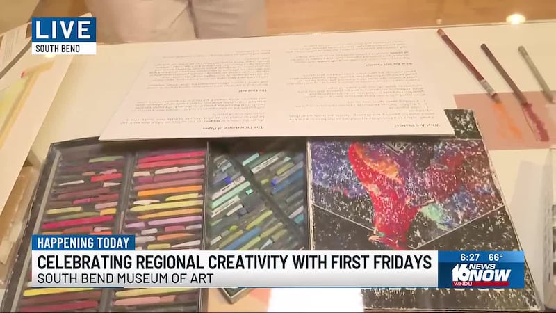 The community is invited to celebrate regional artists during a free First Friday reception.
