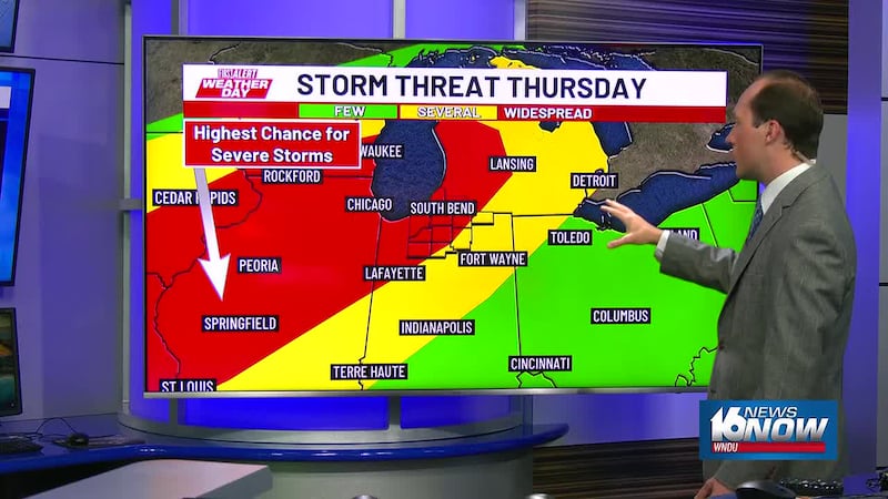 Jack Van Meter gives us an in-depth look at the Storm Prediction Center’s outlook for storm...