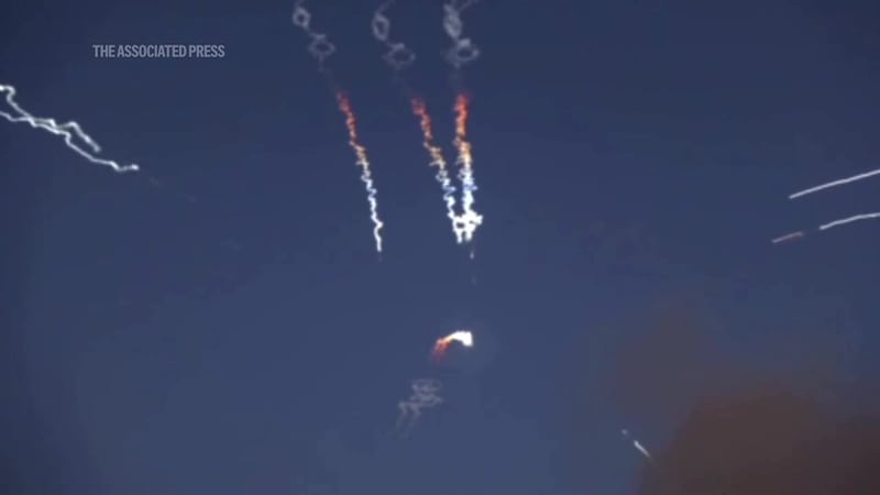 The U.S. military launched airstrikes and Iran retaliated following the crash of an Army...