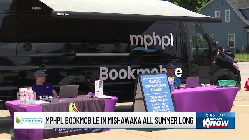 The Mishawaka-Penn-Harris Public Library is bringing books to the community with its...