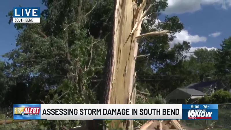 Thousands remained without power Friday as crews worked to clear fallen trees and restore...