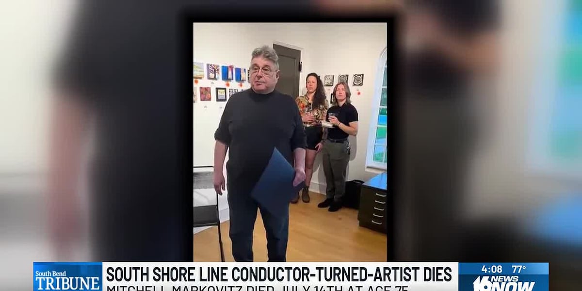 Mitchell Markovitz, artist behind South Shore Line poster campaign, dies at 75