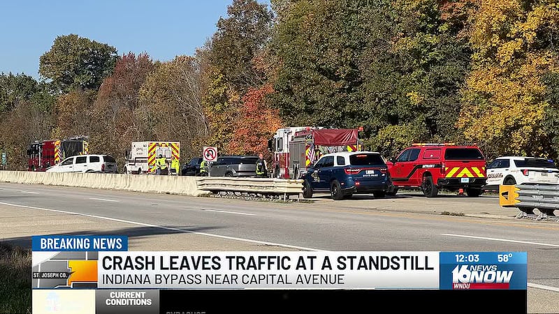 A crash is causing some traffic congestion in St. Joseph County this morning.
