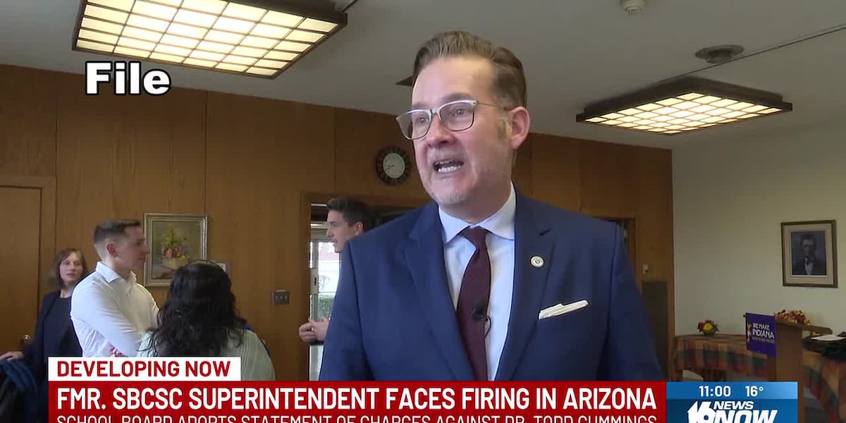 Arizona school board adopts statement of charges against former South