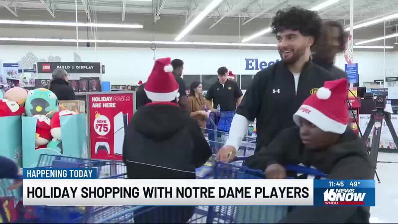 The shop with a player event is a way for local youth to interact with role models while...