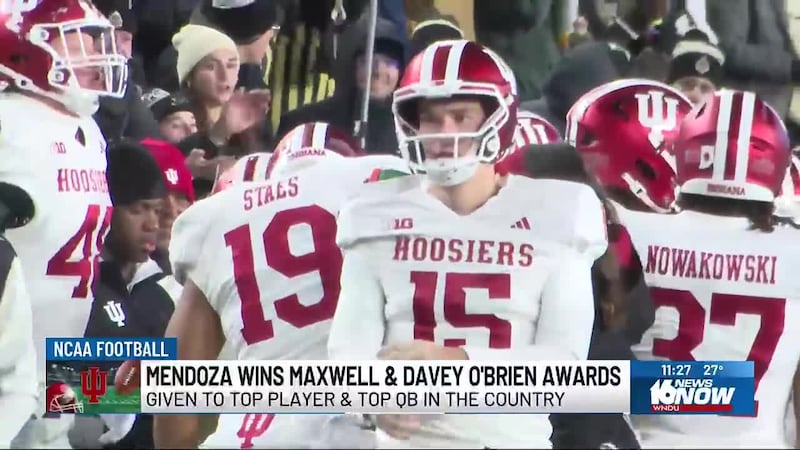 Fernando Mendoza took home a couple of prestigious awards on Friday night.