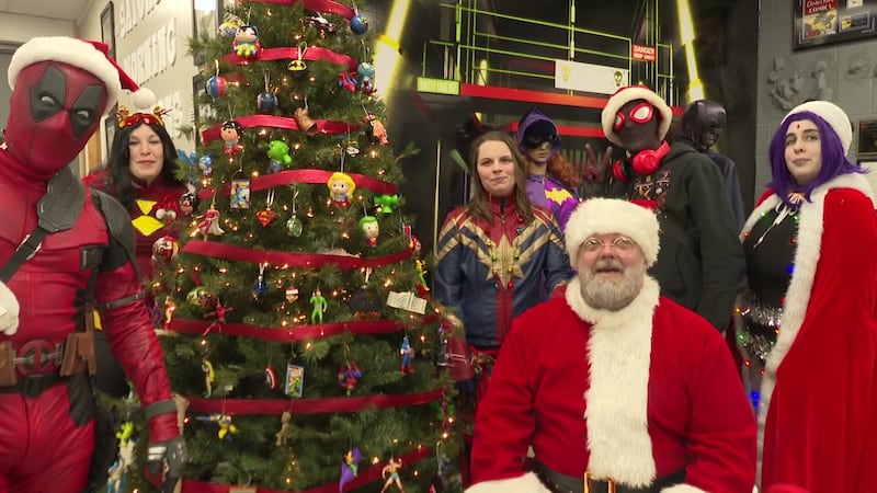 All gifts will be donated to Toys for Tots.