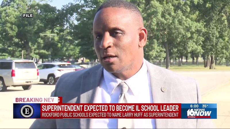 Elkhart Community Schools Superintendent Dr. Larry Huff appears to be leaving the district.