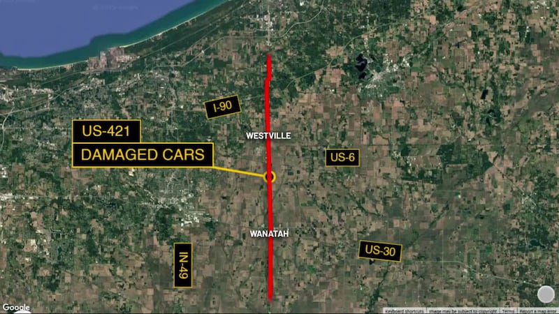 Deputies said they are increasing patrols on the road after seven vehicles were damaged on...