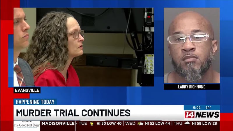 Day two begins in trial for man charged with murdering Evansville firefighter