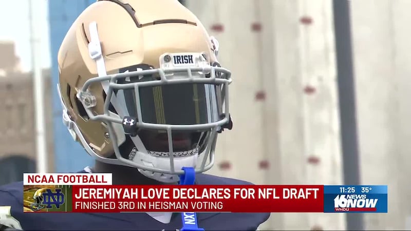 Love announced on social media Tuesday night that he will forgo his senior season to enter the...